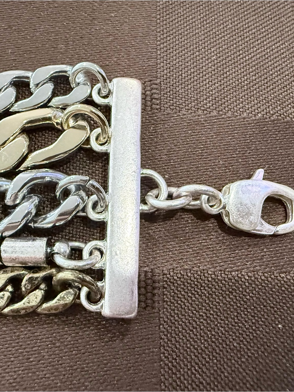 Jenny Bird "Austin" Mixed
MetalMulti-Chain Cuff Bracelet - Picture 9 of 10